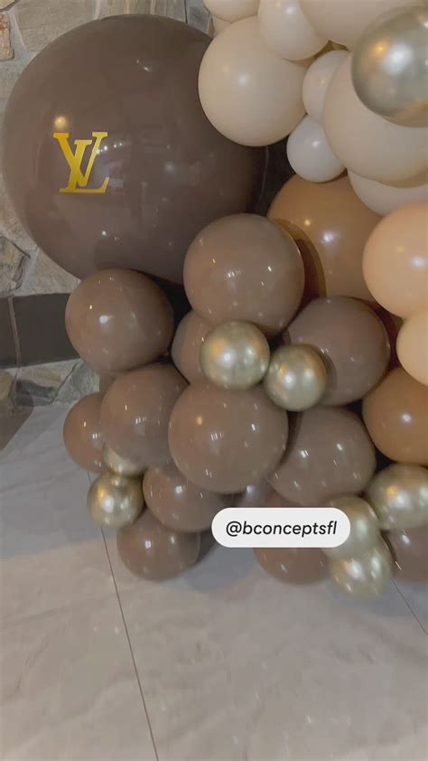 louis vuitton balloons|centerpiece louis vuitton party decorations.